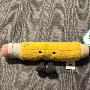 Jellycat Cheerful Yellow Pencil Plush
